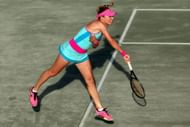 Ekaterina Alexandrova at the 2023 Charleston Open.